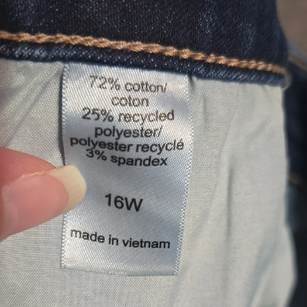 Maurices Dark Blue High-Rise Skinny Jeans - Picture 7 of 7